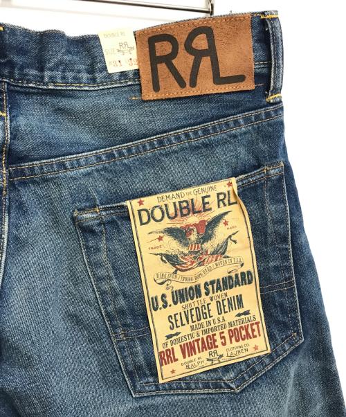 RRL（ダブルアールエル）RRL (ダブルアールエル) ヴィンテージ5ポケットセルビッチ ジーンズ インディゴ サイズ:W31 L32 未使用品の古着・服飾アイテム