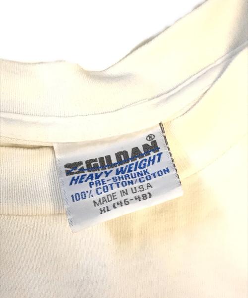 GILDAN（ギルダン）GILDAN (ギルダン) プリントTシャツ ホワイト サイズ:XL(46-48)の古着・服飾アイテム