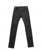 VERSACEヴェルサーチェ）の古着「デニムパンツ」｜ブラック