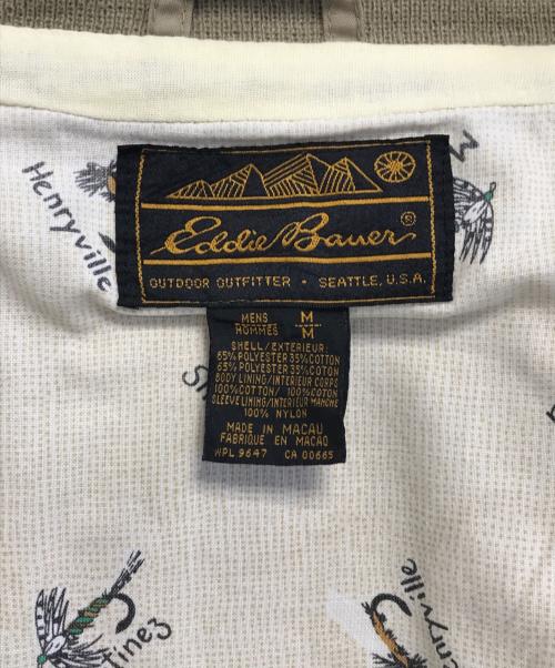Eddie Bauer（エディーバウアー）Eddie Bauer (エディーバウアー) ハリントンジャケット ベージュ サイズ:Mの古着・服飾アイテム