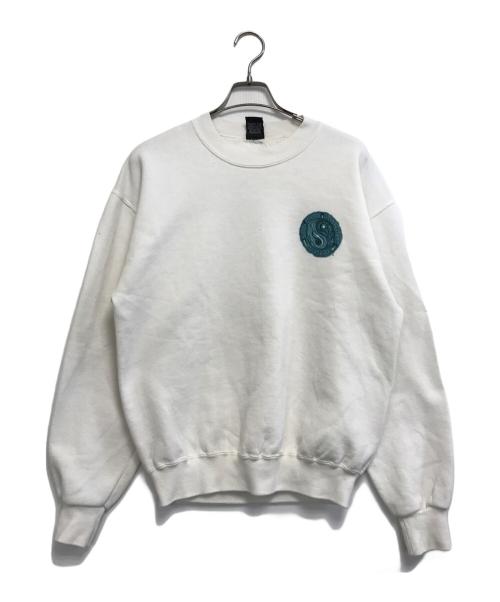 T&C（タウン＆カントリー）T&C (タウン＆カントリー) スウェット ホワイト サイズ:Mの古着・服飾アイテム