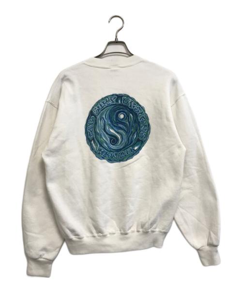 T&C（タウン＆カントリー）T&C (タウン＆カントリー) スウェット ホワイト サイズ:Mの古着・服飾アイテム