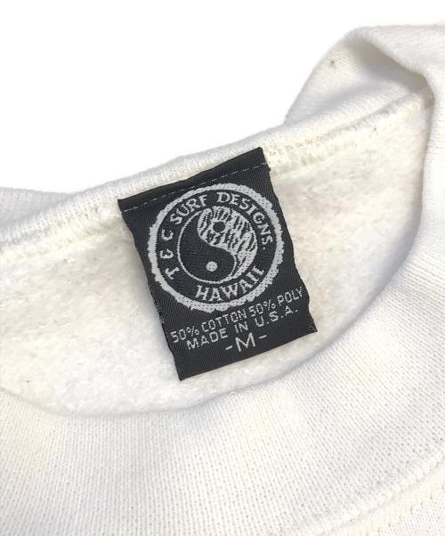 T&C（タウン＆カントリー）T&C (タウン＆カントリー) スウェット ホワイト サイズ:Mの古着・服飾アイテム