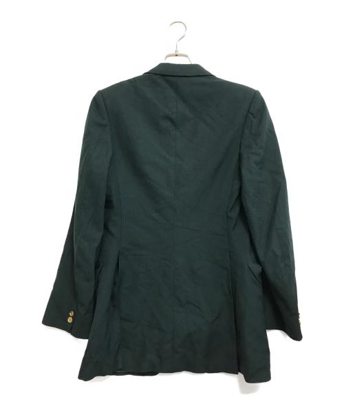 Yves Saint Laurent（イヴサンローラン）Yves Saint Laurent (イヴサンローラン) ダブルジャケット ブラック サイズ:表記なしの古着・服飾アイテム