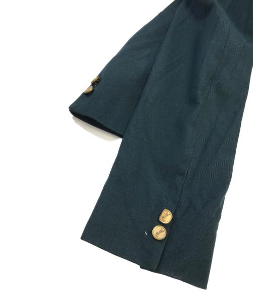 Yves Saint Laurent（イヴサンローラン）Yves Saint Laurent (イヴサンローラン) ダブルジャケット ブラック サイズ:表記なしの古着・服飾アイテム