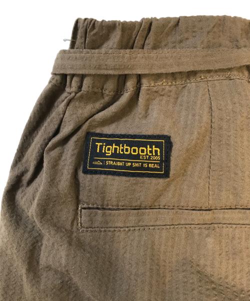 TIGHTBOOTH PRODUCTION（タイトブースプロダクション）TIGHTBOOTH PRODUCTION (タイトブースプロダクション) シアサッカーバギーパンツ ブラウン サイズ:Mの古着・服飾アイテム