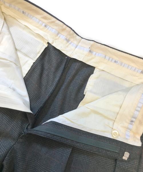 VALENTINO GARAVANI（ヴァレンティノ・ガラヴァーニ）VALENTINO GARAVANI (ヴァレンティノ・ガラヴァーニ) ダブルジャケットセットアップ ブラウン サイズ:52の古着・服飾アイテム