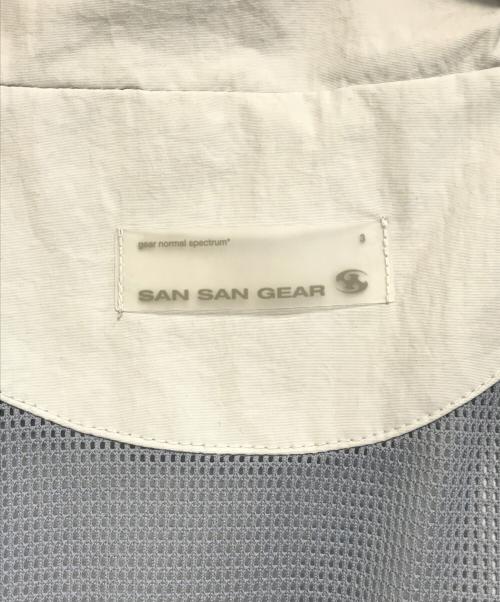 san san gear（サンサンギア）SAN SAN GEAR (サンサンギア) SLASH ZIPPER JACKET 4TR440 グレー サイズ:3の古着・服飾アイテム