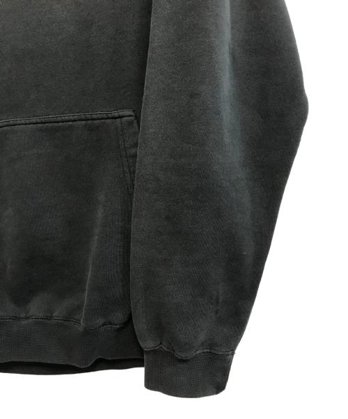 stussy（ステューシー）stussy (ステューシー) 刺繍プルオーバーパーカー ブラック サイズ:Lの古着・服飾アイテム