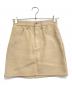 DAIRIKU（ダイリク）の古着「Polyester Mini Skirt」｜ベージュ