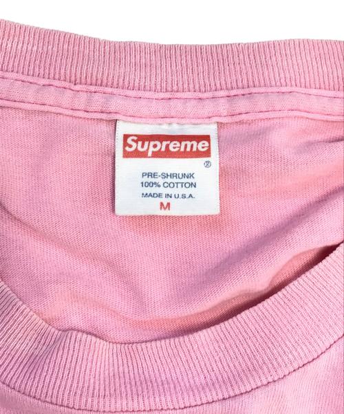 SUPREME（シュプリーム）Supreme (シュプリーム) プリントTシャツ ピンク サイズ:Mの古着・服飾アイテム