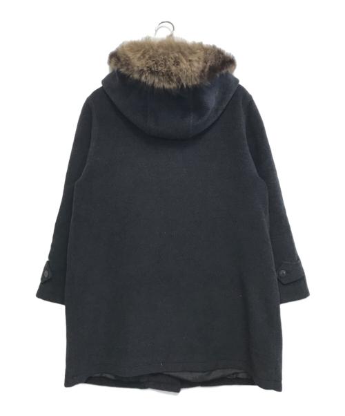 Burberry's（バーバリー）Burberry's (バーバリーズ) フード付きステンカラーコート グレー サイズ:40の古着・服飾アイテム