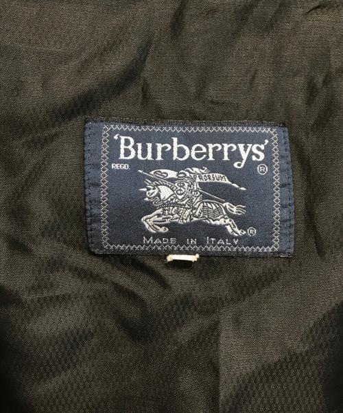 Burberry's（バーバリー）Burberry's (バーバリーズ) フード付きステンカラーコート グレー サイズ:40の古着・服飾アイテム