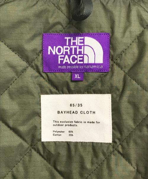 THE NORTHFACE PURPLELABEL（ザ・ノースフェイス パープルレーベル）THE NORTHFACE PURPLELABEL (ザ・ノースフェイス パープルレーベル) 65/35インスレーションマウンテンフィールドジャケット オリーブ サイズ:XLの古着・服飾アイテム