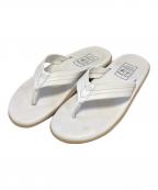 ISLAND SLIPPERアイランドスリッパ）の古着「Classic Leather」｜ホワイト