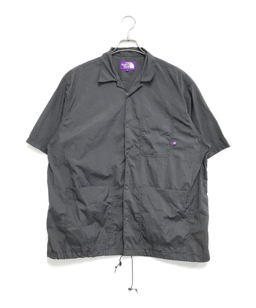 THE NORTHFACE PURPLELABEL（ザ・ノースフェイス パープルレーベル）THE NORTHFACE PURPLELABEL (ザ・ノースフェイス パープルレーベル) Nylon Taffeta Field Shirts ブラック サイズ:Lの古着・服飾アイテム