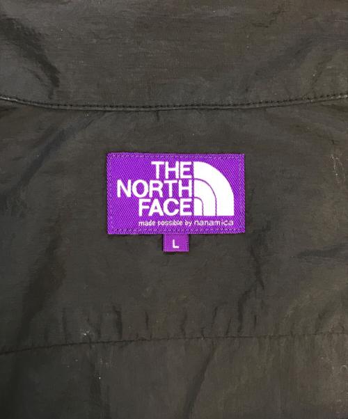 THE NORTHFACE PURPLELABEL（ザ・ノースフェイス パープルレーベル）THE NORTHFACE PURPLELABEL (ザ・ノースフェイス パープルレーベル) Nylon Taffeta Field Shirts ブラック サイズ:Lの古着・服飾アイテム