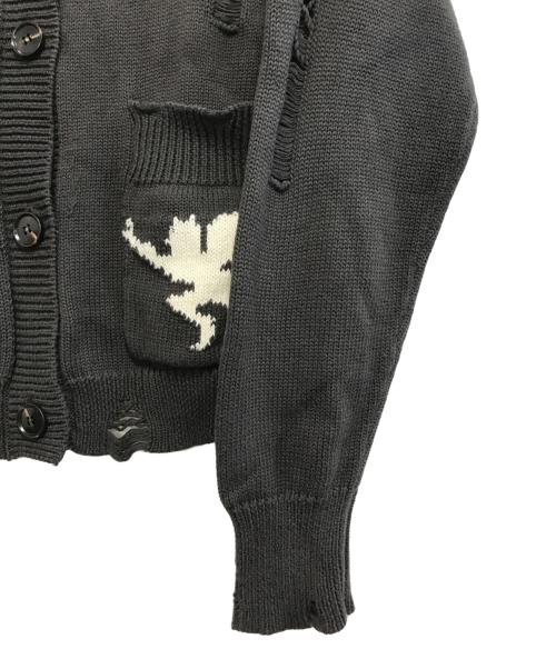 basketcase（バスケットケース）BASKETCASE (バスケットケース) カーディガン ブラック サイズ:XSの古着・服飾アイテム