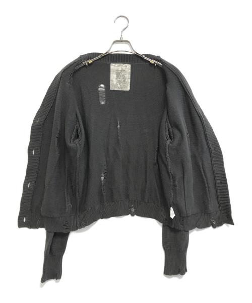 basketcase（バスケットケース）BASKETCASE (バスケットケース) カーディガン ブラック サイズ:XSの古着・服飾アイテム