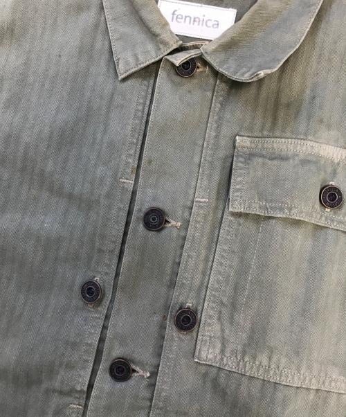 orSlow（オアスロウ）orSlow (オアスロウ) fennica (フェニカ) カバーオール オリーブの古着・服飾アイテム