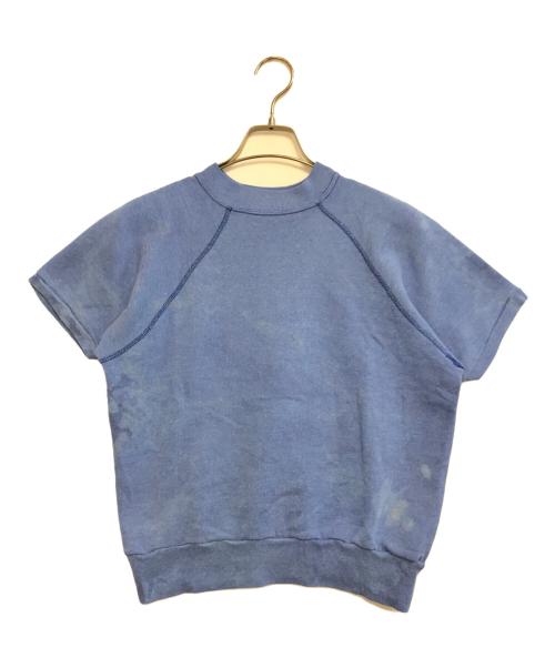 VINTAGE（ヴィンテージ）VINTAGE (ヴィンテージ) 半袖スウェット スカイブルー サイズ:表記なしの古着・服飾アイテム