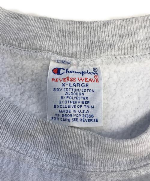 Champion（チャンピオン）Champion (チャンピオン) リバースウィーブスウェット グレー サイズ:X-LARGEの古着・服飾アイテム