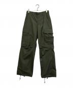 VINTAGE MILITARYヴィンテージ ミリタリー）の古着「US ARMY ジャングル ファティーグ パンツ」｜グリーン