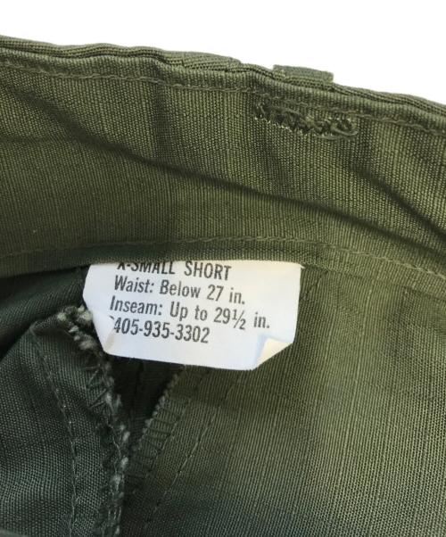 VINTAGE MILITARY（ヴィンテージ ミリタリー）VINTAGE MILITARY (ヴィンテージ ミリタリー) US ARMY ジャングル ファティーグ パンツ グリーン サイズ:XS-Sの古着・服飾アイテム