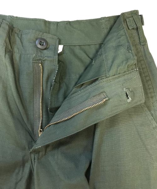 VINTAGE MILITARY（ヴィンテージ ミリタリー）VINTAGE MILITARY (ヴィンテージ ミリタリー) US ARMY ジャングル ファティーグ パンツ グリーン サイズ:XS-Sの古着・服飾アイテム