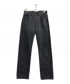 中古・古着通販】LEVI'S (リーバイス) 後染め501ブラックデニムパンツ