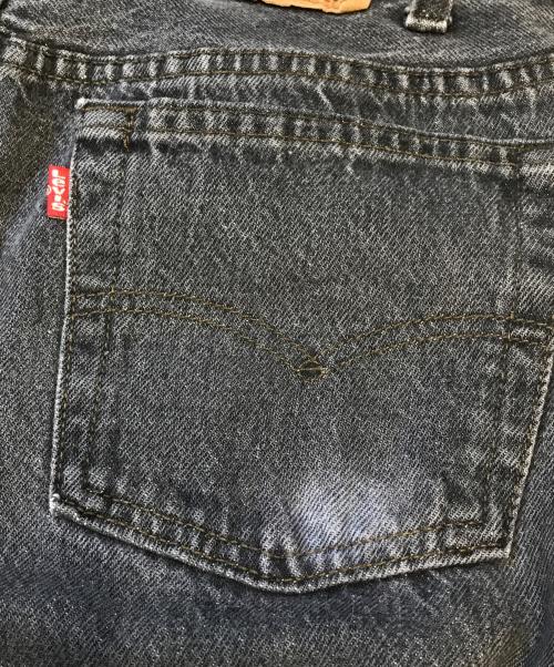LEVI'S（リーバイス）LEVI'S (リーバイス) 先染めブラックデニム ブラック サイズ:W30 L32の古着・服飾アイテム