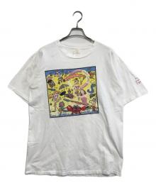 VINTAGE（ヴィンテージ）の古着「両面プリント企業Tシャツ」