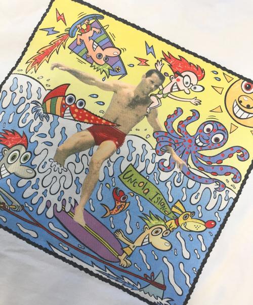 VINTAGE（ヴィンテージ）VINTAGE (ヴィンテージ) 両面プリント企業Tシャツ サイズ:不明の古着・服飾アイテム