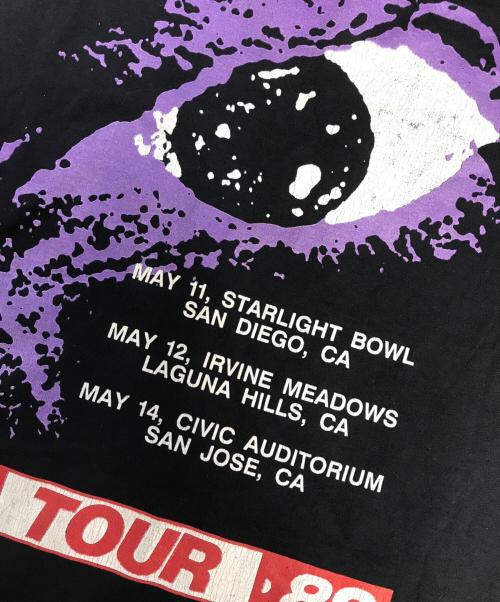 バンドTシャツ（バンドTシャツ）バンドTシャツ (バンドTシャツ) 80s	QUEENSRYCHE(クイーンズライク) バンドTシャツ ブラック サイズ:Mの古着・服飾アイテム