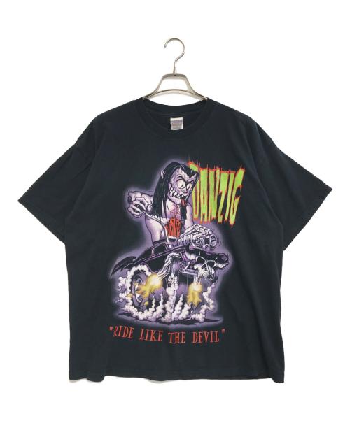 バンドTシャツ（バンドTシャツ）バンドTシャツ (バンドTシャツ) DANZIG(ダンジグ) バンドTシャツ ブラック サイズ:XLの古着・服飾アイテム