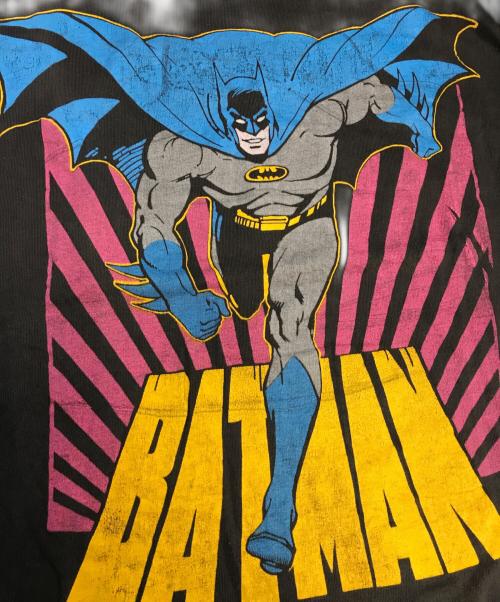 アニメーションTシャツ（アニメーションTシャツ）アニメーションTシャツ (アニメーションTシャツ) Batman(バットマン) Tシャツ ブラック サイズ:Mの古着・服飾アイテム