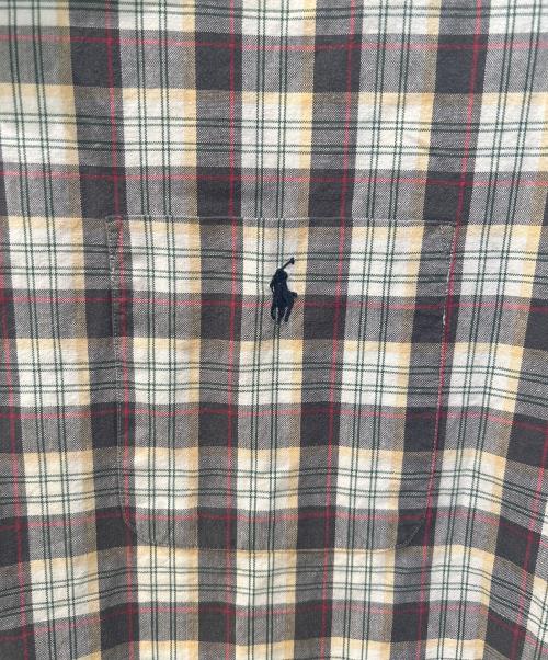 POLO RALPH LAUREN（ポロ・ラルフローレン）POLO RALPH LAUREN (ポロ・ラルフローレン) オープンカラーシャツ グレー サイズ:XXLの古着・服飾アイテム