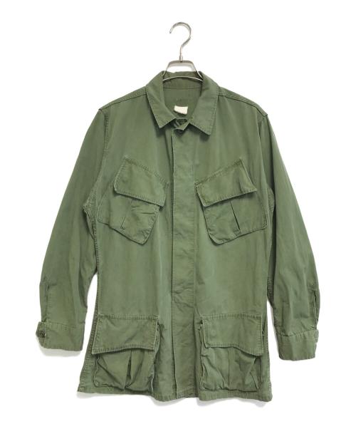 VINTAGE MILITARY（ヴィンテージ ミリタリー）VINTAGE MILITARY (ヴィンテージ ミリタリー) US ARMY ジャングルファティーグジャケット オリーブ サイズ:SMALL-LONGの古着・服飾アイテム