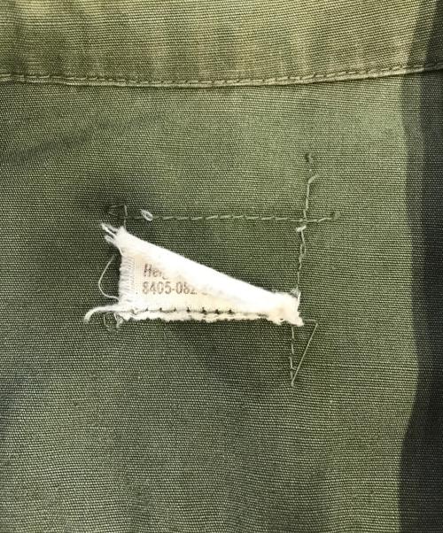 VINTAGE MILITARY（ヴィンテージ ミリタリー）VINTAGE MILITARY (ヴィンテージ ミリタリー) US ARMY ジャングルファティーグジャケット オリーブ サイズ:SMALL-LONGの古着・服飾アイテム