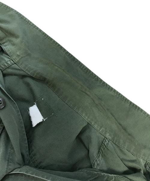 VINTAGE MILITARY（ヴィンテージ ミリタリー）VINTAGE MILITARY (ヴィンテージ ミリタリー) US ARMY ジャングルファティーグジャケット オリーブ サイズ:SMALL-LONGの古着・服飾アイテム
