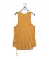 ANCELLM (アンセルム) DAMAGE WAFFLE TANK TOP オレンジ サイズ:1：9000円