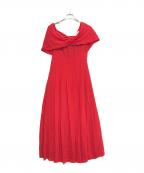 CHANELシャネル）の古着「シルクワンピース」｜レッド