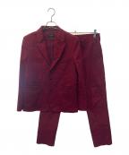 Paul Smith JEANSポールスミス ジーンズ）の古着「セットアップスーツ」｜レッド