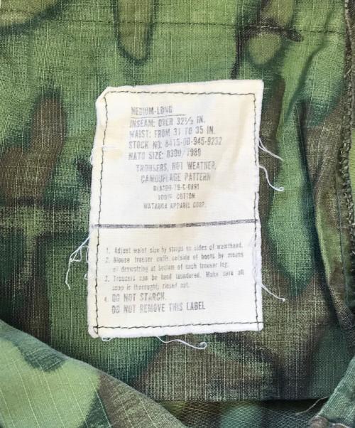 VINTAGE MILITARY（ヴィンテージ ミリタリー）VINTAGE MILITARY (ヴィンテージ ミリタリー) US ARMY リーフカモカーゴパンツ カーキ サイズ:MEDIUM-LONGの古着・服飾アイテム