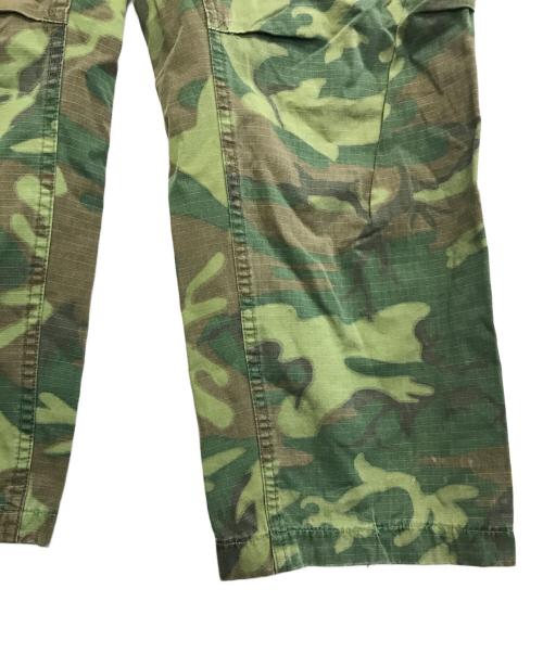 VINTAGE MILITARY（ヴィンテージ ミリタリー）VINTAGE MILITARY (ヴィンテージ ミリタリー) US ARMY リーフカモカーゴパンツ カーキ サイズ:MEDIUM-LONGの古着・服飾アイテム