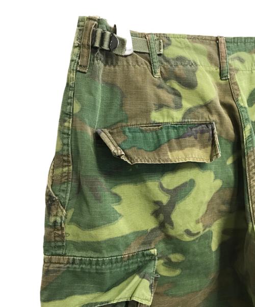 VINTAGE MILITARY（ヴィンテージ ミリタリー）VINTAGE MILITARY (ヴィンテージ ミリタリー) US ARMY リーフカモカーゴパンツ カーキ サイズ:MEDIUM-LONGの古着・服飾アイテム