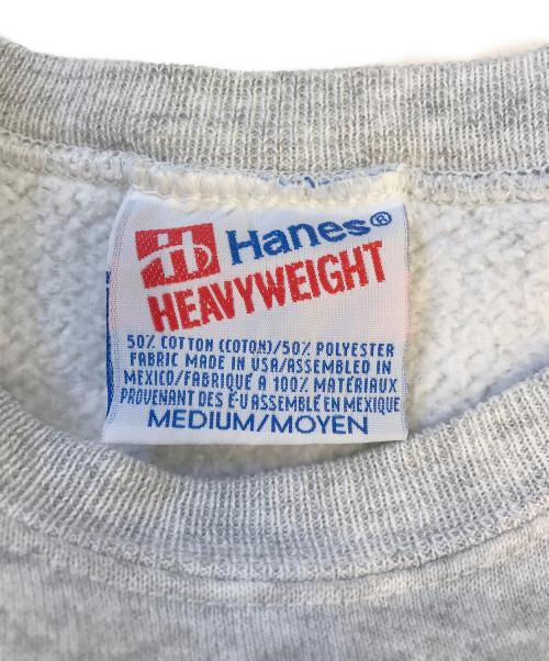 Hanes（ヘインズ）Hanes (ヘインズ)  ワールドカップ バッグスバニー 90sプリントスウェット グレー サイズ:MEDIUMの古着・服飾アイテム