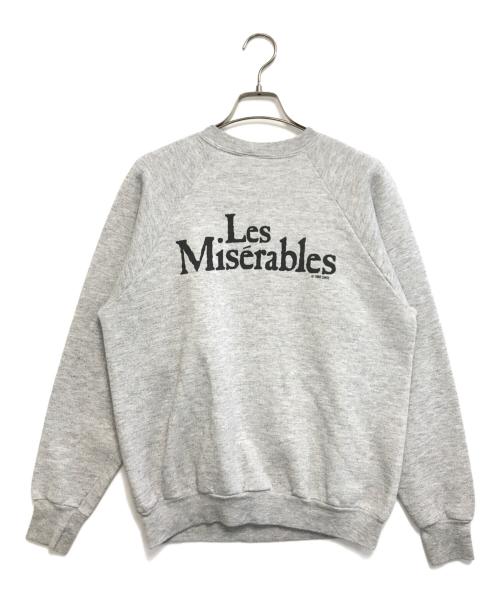 FRUIT OF THE LOOM（フルーツオブザルーム）FRUIT OF THE LOOM (フルーツオブザルーム) ラグランスウェット グレー サイズ:Lの古着・服飾アイテム