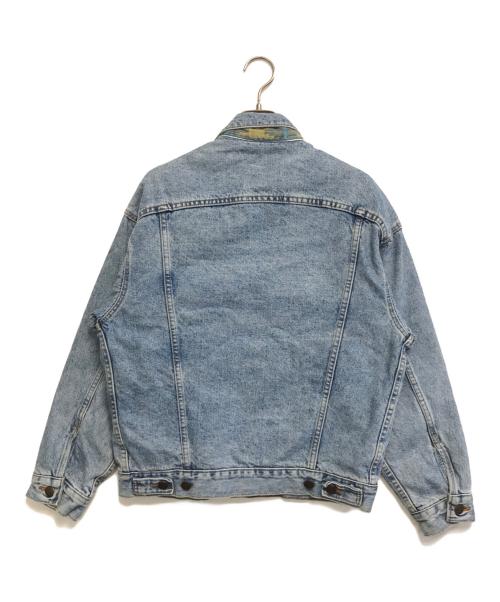 LEVI'S（リーバイス）LEVI'S (リーバイス) 裏ネイティブ柄デニムジャケット インディゴ サイズ:Sの古着・服飾アイテム