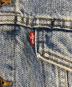 中古・古着 LEVI'S (リーバイス) 裏ネイティブ柄デニムジャケット インディゴ サイズ:S：14000円